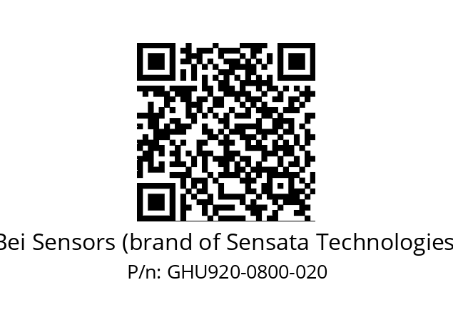  GHU9_20//5G59//00800//G3R050//U0---- Bei Sensors (brand of Sensata Technologies) GHU920-0800-020