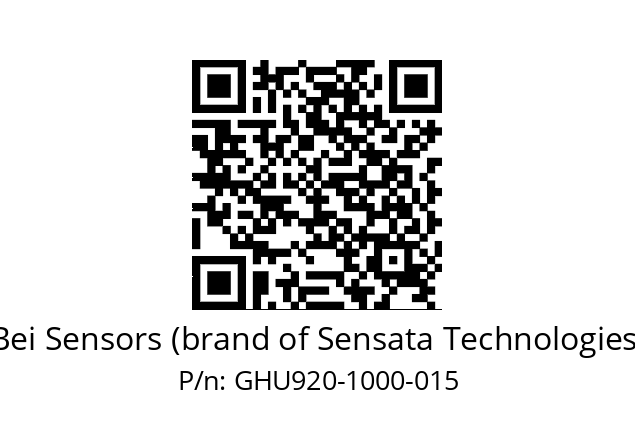  GHU9_20//5G57//01000//G3R020//U0---- Bei Sensors (brand of Sensata Technologies) GHU920-1000-015