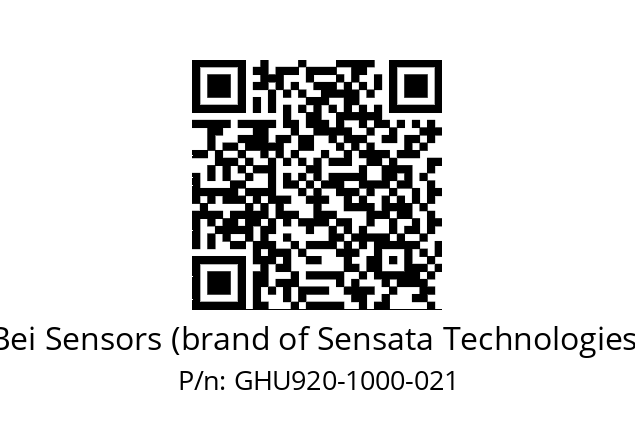  GHU9_20//5GT9//01000//G6R//U0---- Bei Sensors (brand of Sensata Technologies) GHU920-1000-021