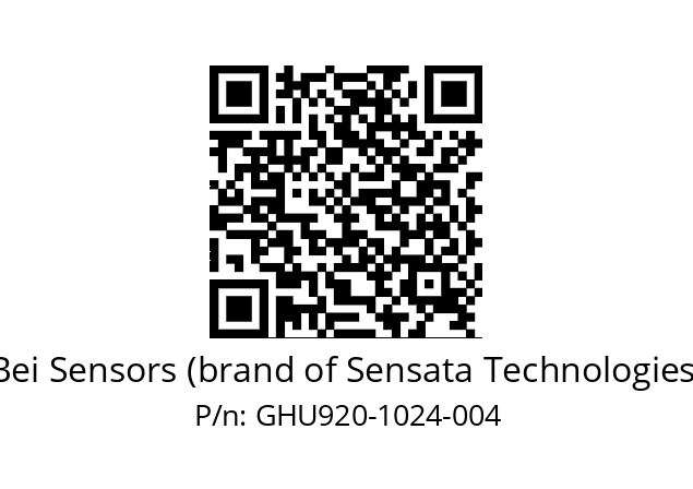  GHU9_20//5G59//01024//G6R//U0---- Bei Sensors (brand of Sensata Technologies) GHU920-1024-004