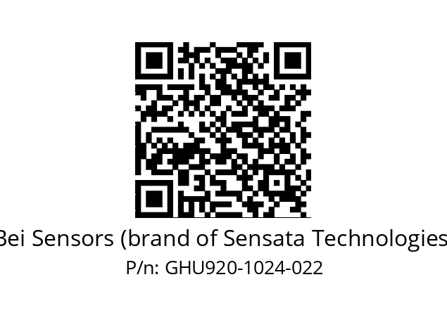  GHU9_20//5G59//01024//G3R030//U0---- Bei Sensors (brand of Sensata Technologies) GHU920-1024-022