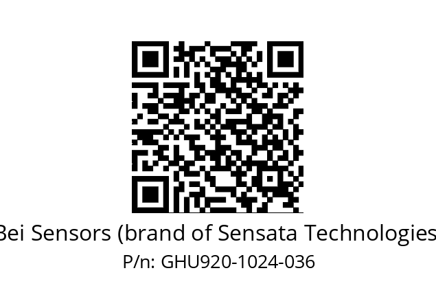  GHU9_20//5GT9//01024//G3R040//U0---- Bei Sensors (brand of Sensata Technologies) GHU920-1024-036