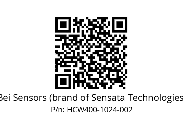  HCW4_00//PG59//01024//GPR010// Bei Sensors (brand of Sensata Technologies) HCW400-1024-002