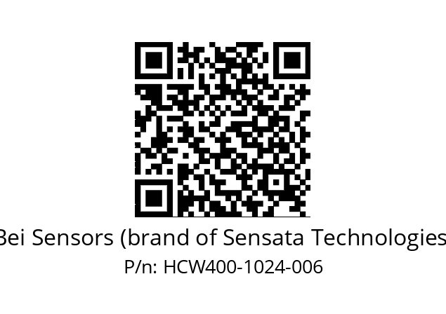  HCW4_00//PG59//01024//G3R010// Bei Sensors (brand of Sensata Technologies) HCW400-1024-006