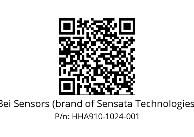  HHA9_10//PG59//01024//GMR//U6---- Bei Sensors (brand of Sensata Technologies) HHA910-1024-001