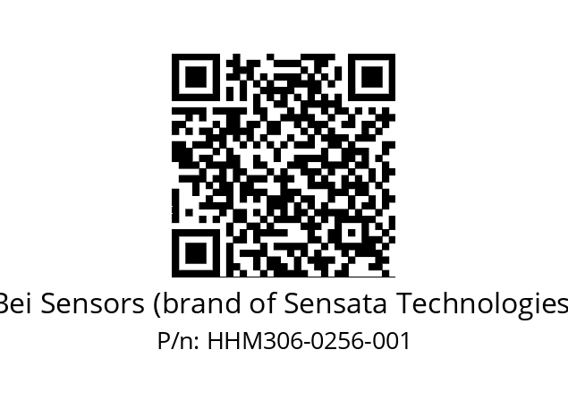  HHM3_06//PG51//00256//GLA// Bei Sensors (brand of Sensata Technologies) HHM306-0256-001