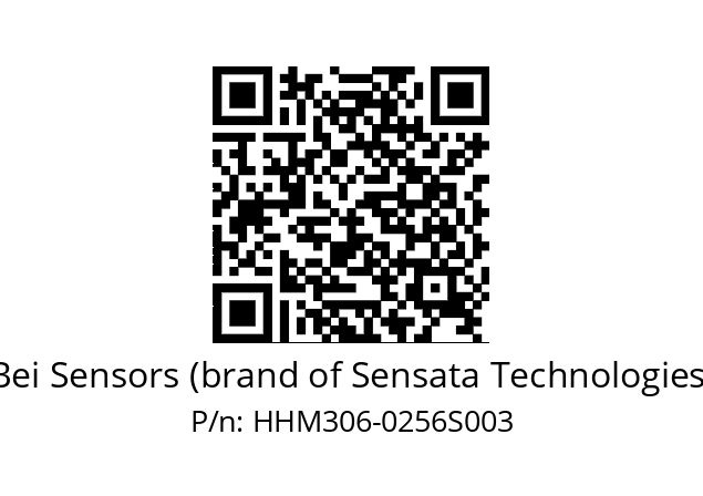  HHM3S06/0P/PG59//00256//GPD020// Bei Sensors (brand of Sensata Technologies) HHM306-0256S003