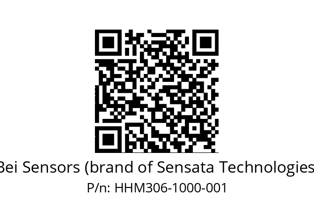  HHM3_06//PG59//01000//GMA//---- Bei Sensors (brand of Sensata Technologies) HHM306-1000-001