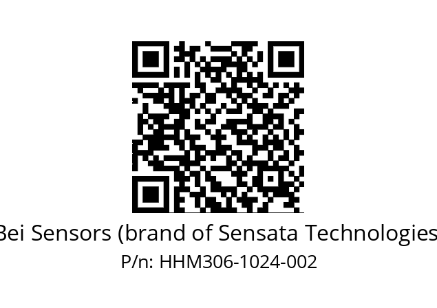  HHM3_06//PG59//01024//GMA// Bei Sensors (brand of Sensata Technologies) HHM306-1024-002