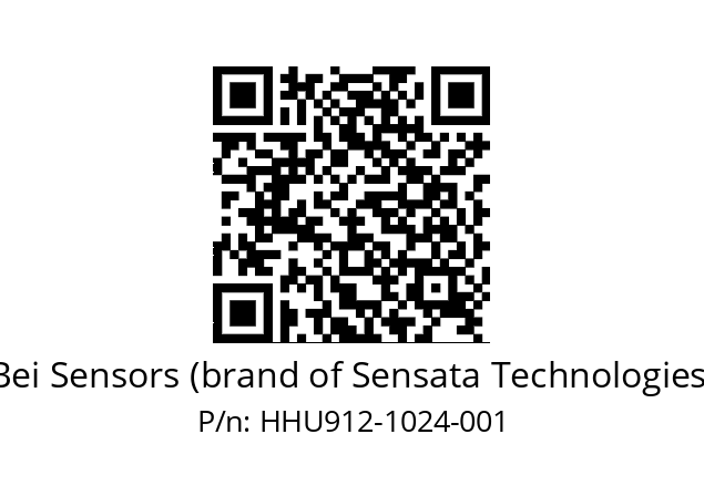  HHU9_12//PG59//01024//G3R010//U3---- Bei Sensors (brand of Sensata Technologies) HHU912-1024-001