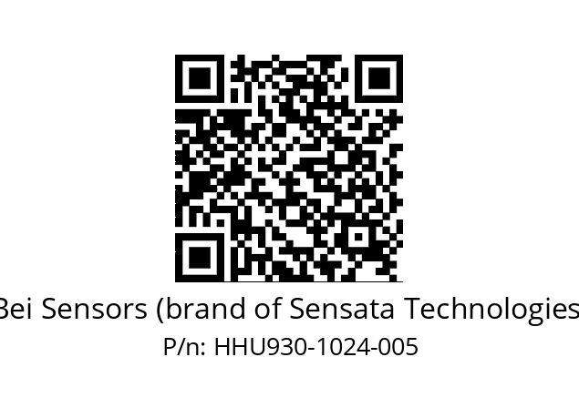  HHU9_30//PG59//01024//GCR020// Bei Sensors (brand of Sensata Technologies) HHU930-1024-005