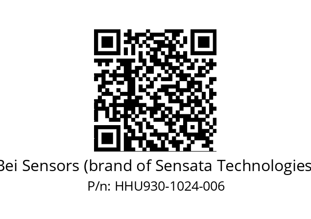  HHU9_30//PG59//01024//GPR020// Bei Sensors (brand of Sensata Technologies) HHU930-1024-006