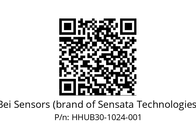  HHUB_30//5GE9//01024//GXR//--B2-- Bei Sensors (brand of Sensata Technologies) HHUB30-1024-001