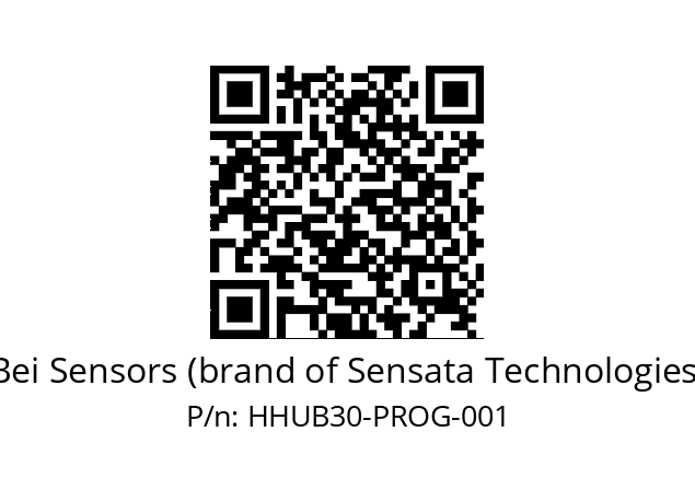  HHUB_30//5PEX//XPROG//GXR//--B2-- Bei Sensors (brand of Sensata Technologies) HHUB30-PROG-001