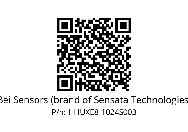  HHUXSE8//5GEV/US/01024//E0R//U3---- Bei Sensors (brand of Sensata Technologies) HHUXE8-1024S003