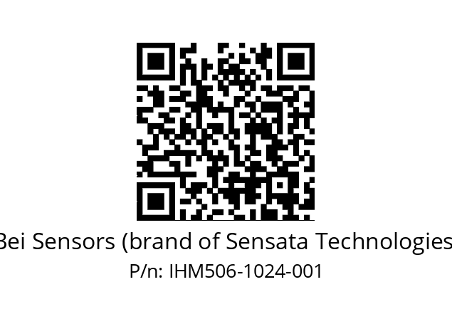  IHM5_06//IG59//01024//G3R020// Bei Sensors (brand of Sensata Technologies) IHM506-1024-001