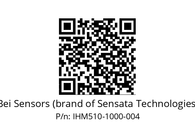  IHM5_10//2G29//01000//G6R// Bei Sensors (brand of Sensata Technologies) IHM510-1000-004