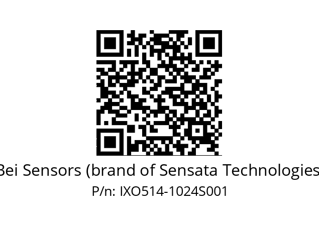   Bei Sensors (brand of Sensata Technologies) IXO514-1024S001