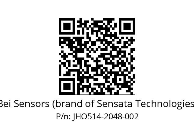   Bei Sensors (brand of Sensata Technologies) JHO514-2048-002