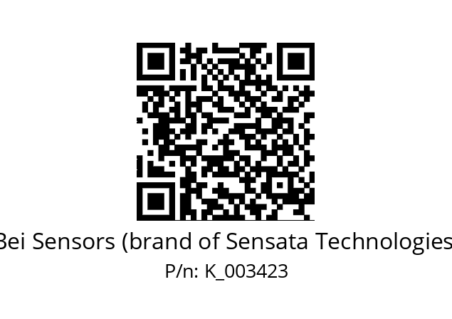   Bei Sensors (brand of Sensata Technologies) K_003423