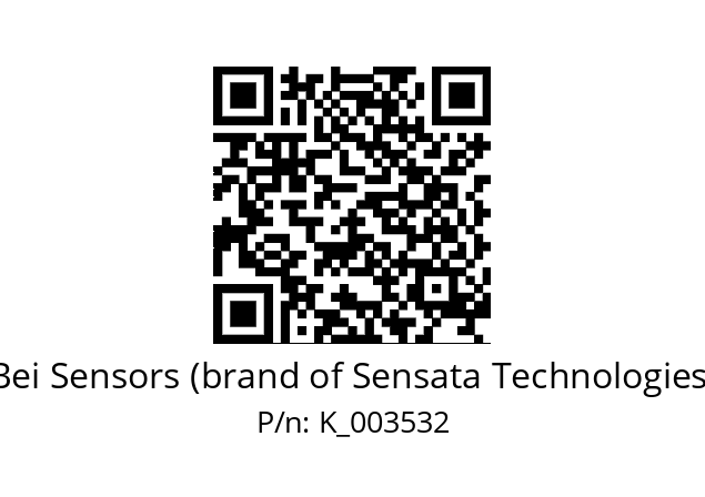   Bei Sensors (brand of Sensata Technologies) K_003532