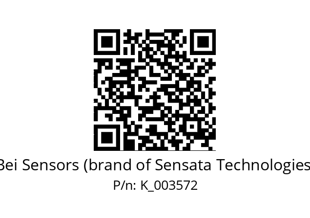   Bei Sensors (brand of Sensata Technologies) K_003572