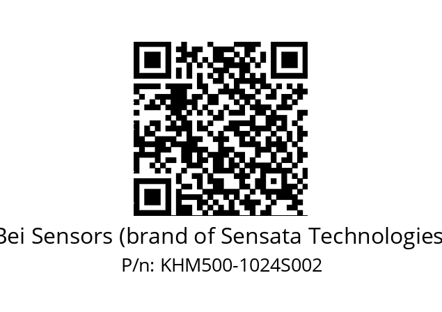  KHM5S00//2G2K//01024K4//00R016//--00BX Bei Sensors (brand of Sensata Technologies) KHM500-1024S002