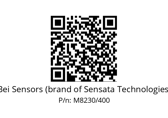  KIT CABLE TRESSE POUR MISE A LA TERRE DU CODEUR Bei Sensors (brand of Sensata Technologies) M8230/400