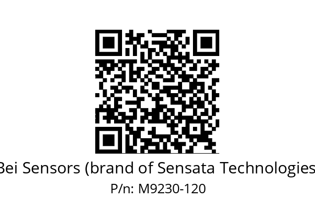  BRAS ANTI-COUPLE A ENTRAXE 120MM -HU9 -HT9 -AUX Bei Sensors (brand of Sensata Technologies) M9230-120