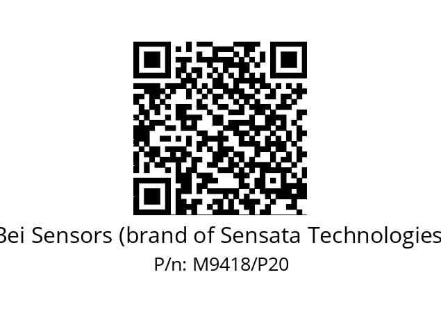  BAGUE REDUC ISO PEEK -HU920DEF Bei Sensors (brand of Sensata Technologies) M9418/P20