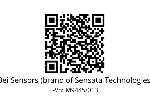  KIT DISPOSITIF D'ANTI-ROTATION DHO5 9445/013 Bei Sensors (brand of Sensata Technologies) M9445/013