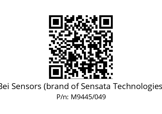  DAC POUR CODEUR 90MM 1 POINT GHU9 + VIS +PASSE-FIL Bei Sensors (brand of Sensata Technologies) M9445/049