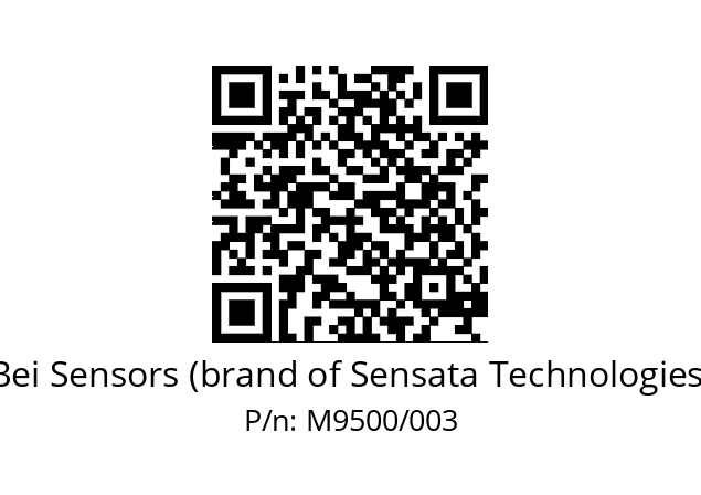  KIT BRIDE 058MM RONDE SYNCHRO 9500/003 POUR -HM5 Bei Sensors (brand of Sensata Technologies) M9500/003