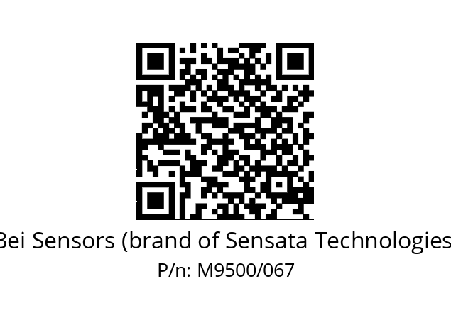  KITBRIDE  DIAM198MM 9500/067 + VIS Bei Sensors (brand of Sensata Technologies) M9500/067