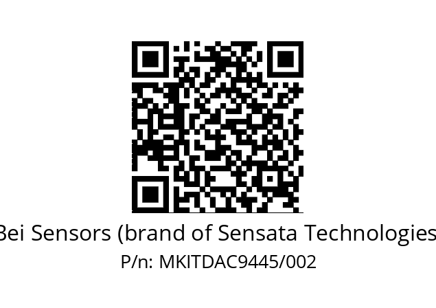  KIT DAC 9445/002 2 POINTS POUR 58MM + VIS Bei Sensors (brand of Sensata Technologies) MKITDAC9445/002