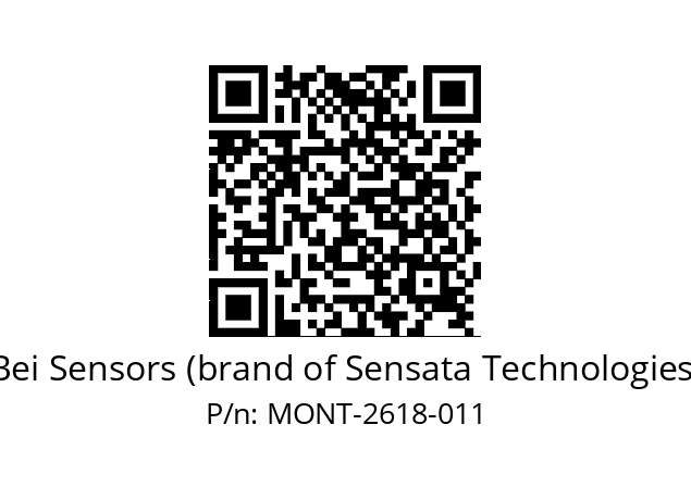  DHO5S14/0B/2G29//16384//G3R020/0B/ + DHO5 Bei Sensors (brand of Sensata Technologies) MONT-2618-011