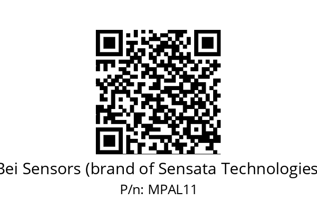  PALIER DE SECURITE TYPE GHM911 Bei Sensors (brand of Sensata Technologies) MPAL11