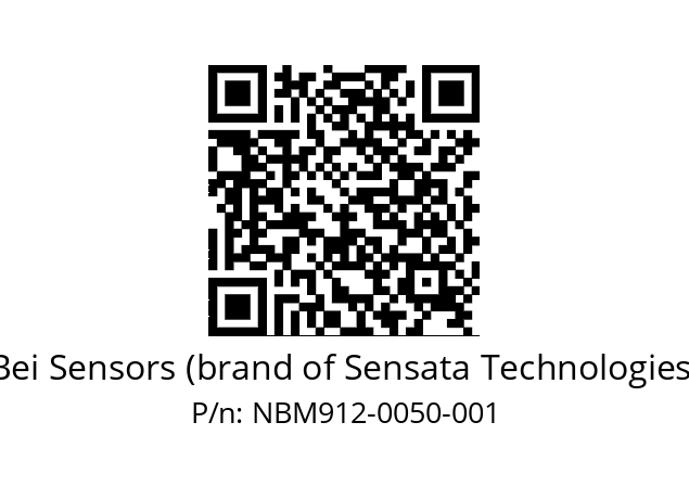  NBM9_12//5V2//D50//V3R020// Bei Sensors (brand of Sensata Technologies) NBM912-0050-001