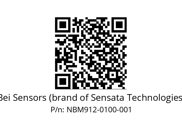  NBM9_12//5V2//C10//V3A020// Bei Sensors (brand of Sensata Technologies) NBM912-0100-001