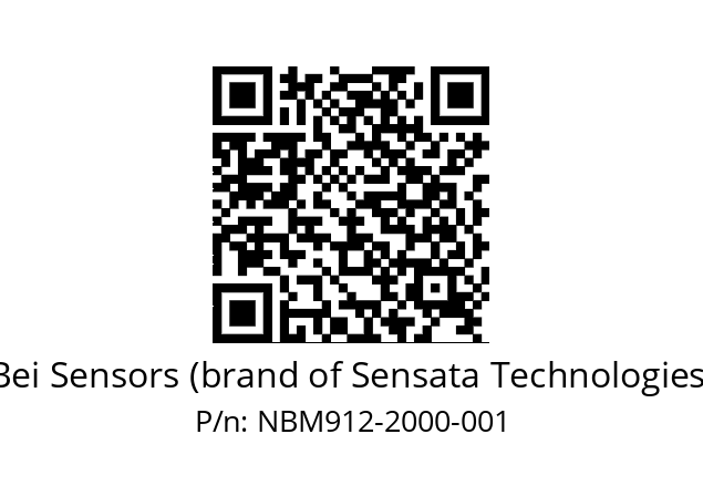  NBM9_12//5V2//M20//V6A// Bei Sensors (brand of Sensata Technologies) NBM912-2000-001