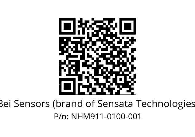  NHM9_11//5V1//C10//V3A020//--07-- Bei Sensors (brand of Sensata Technologies) NHM911-0100-001