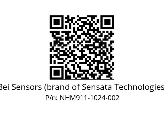  NHM9_11//5NOA//01024M25//N6R//--07-- Bei Sensors (brand of Sensata Technologies) NHM911-1024-002