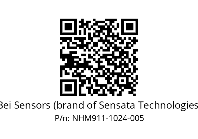  NHM9_11//2NG9//01024M30//N6R//--07-- Bei Sensors (brand of Sensata Technologies) NHM911-1024-005