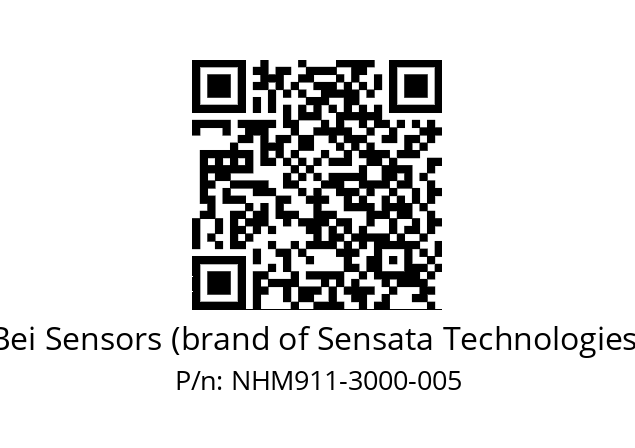  NHM9_11//5V4//M30//V4R//--07-- Bei Sensors (brand of Sensata Technologies) NHM911-3000-005