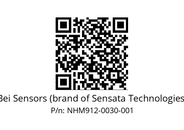  NHM9_12//5V2//D30//V6A// Bei Sensors (brand of Sensata Technologies) NHM912-0030-001