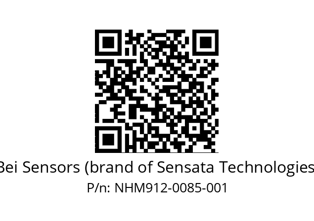  NHM9_12//5VP//D85//V6R// Bei Sensors (brand of Sensata Technologies) NHM912-0085-001