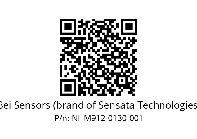  NHM9_12//5V2//C13//V3R020// Bei Sensors (brand of Sensata Technologies) NHM912-0130-001