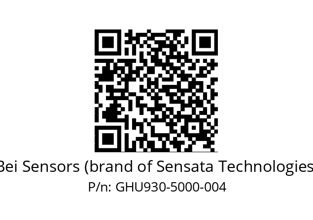  GHU9_30//5G59//05000//G3R020// Bei Sensors (brand of Sensata Technologies) GHU930-5000-004