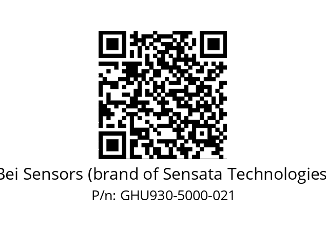  GHU9_30//5G59//05000//G6R//--D4-- Bei Sensors (brand of Sensata Technologies) GHU930-5000-021