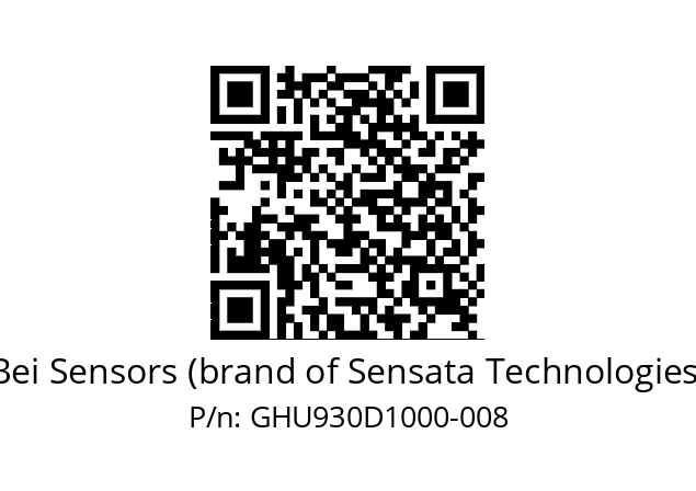  GHU9_30//5G22//10000//G6R// Bei Sensors (brand of Sensata Technologies) GHU930D1000-008